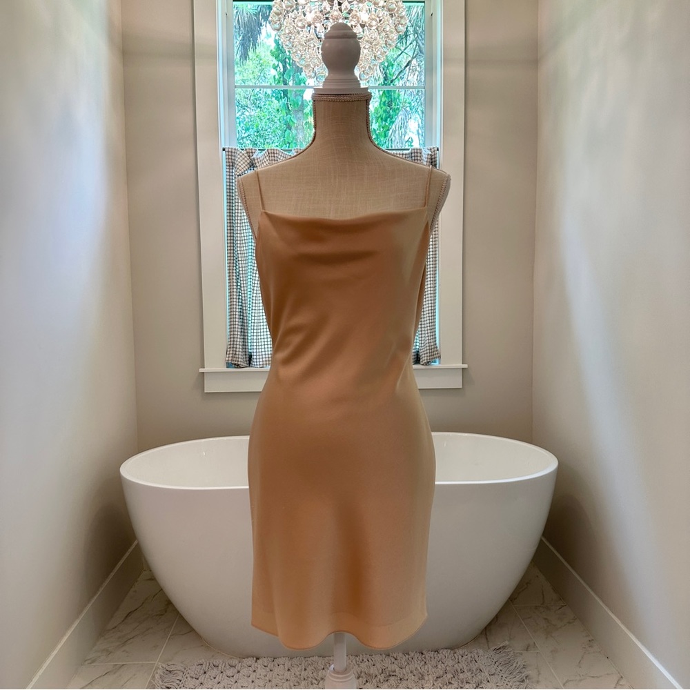 NWT | Alice + Olivia satin mini dress